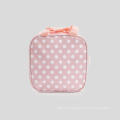 Pink Polka Dot Tote Lunch Bag on sale